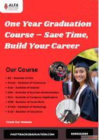 One Year Graduation Course Saves Time and Builds a Career