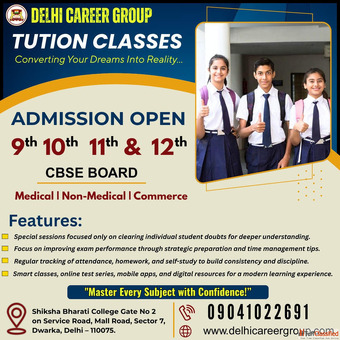 Tuition for Class 8 in Dwarka Delhi