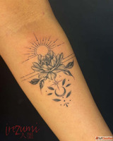 Lotus Tattoo Celestial Spiritual Tattoo Art Tattoo Studio in...