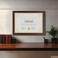Framed Certificates