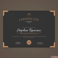 Frameless Certificate Frame