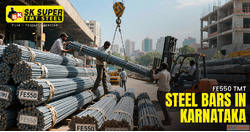 Fe550 TMT Steel Bars in Karnataka