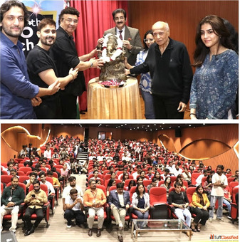 Mahesh Bhatt and Anu Malik Inaugurate 126th Batch of AAFT at Marwah Studios
