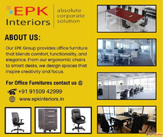 Affordable Office products furniture's with 1 year warr...