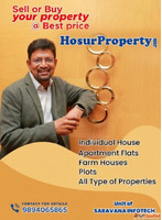 Hosur Property Buy Sell Rent Plots Land Houses in Hosur