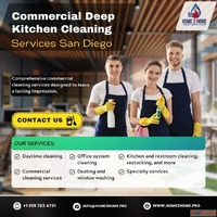 Commercial Deep Kitchen Cleaning Services San Diego