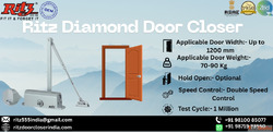Ritz Diamond Door Closer