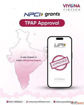 Viyona Fintech Gains NPCI Clearance to Operate as a Third-Party Application Provider