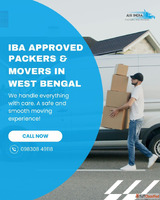 IBA Approved Packers Movers in West Bengal
