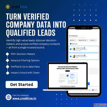 Find Verified Business Contacts Quality B2B Leads Credhive