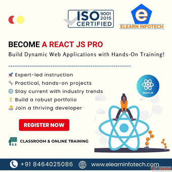 React JS Training in Hyderabad with Real-time Projects
