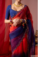RANGOLI SAREE WITH UNSTITCHED BLOUSE PIECES