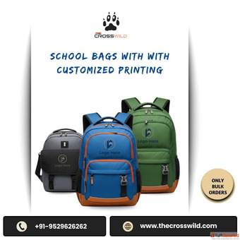 School Bag Manufacturer in Jodhpur with Customized Printing