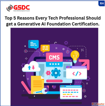 Top Reason Every Tech Professional Should Get a Generative AI Foundation Certification.