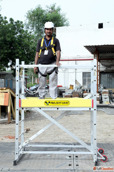 Project Dost Aluminium Scaffolding for Safe Height Access AQaccess