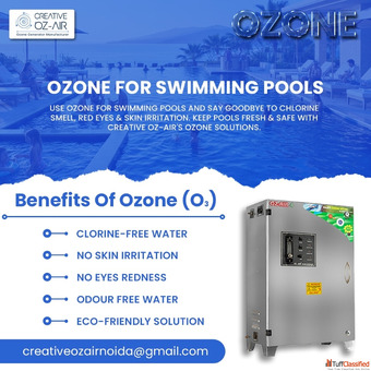 Ozone For Swimming Pools - Clean and Safe Water Treatment