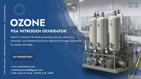 Reliable PSA Nitrogen Generator for Continuous Supply