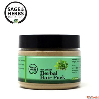 Herbal Hair Pack Mask for Dry Hair - Restore Moisture Naturally