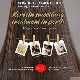 Keratin smoothing treatment Perth