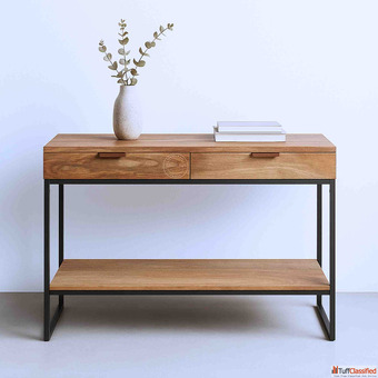 Augusta Mango Wood Entryway Console Table