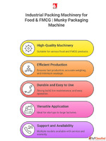 Industrial Packing Machinery for Food FMCG Munky Packaging M...
