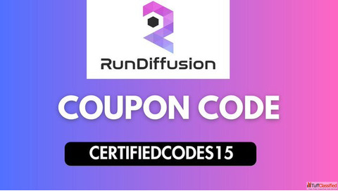 Run Diffusion Discount Code certifiedcodes15 2025 Unlock 25 OFF on All Creative Tools