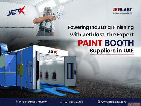 Need Quality Paint Booth Suppliers in UAE Jetblast Is Your Trusted Partner