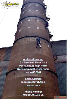 Professional Rope Access Inspection Maintenance Services Evolution Access Technologies