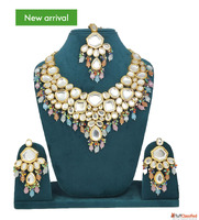 Vibrant Meenakari Bridal Set