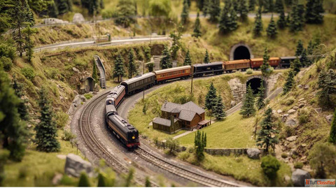 Train Diorama Models That Bring Mini Worlds to Life Realistic Model Train Layouts
