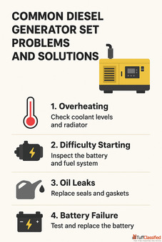 Common Diesel Generator Set Problems and Solutions