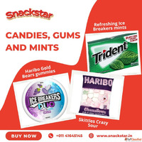 Candies Gums and Mints from Snackstar That Refresh Your Mood...