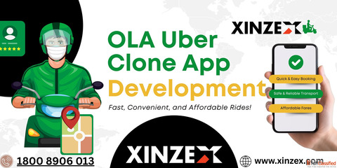 Ola Clone App Development Services Company In USA Taxi Booking App