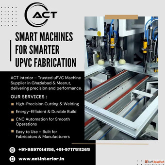 uPVC fabrication machines in ghaziabad