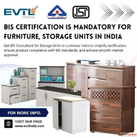 BIS Certification for Furniture and Storage Units in India