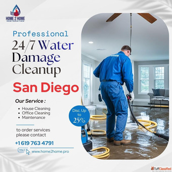 247 Water Damage Cleanup San Diego Emergency Fire Restoration Near Me