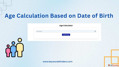 age calculation based on date of birth