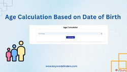 age calculation based on date of birth