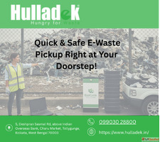 Quick Safe E-Waste Pickup Right at Your Doorstep