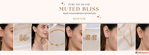 Beautiful Silver Earrings Online Shopping at Roovi