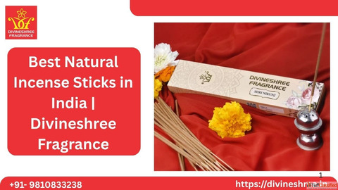 Best Natural Incense Sticks in India Divineshree Fragranc