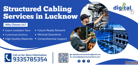 Digital Premium Solutions - Expert Structured Cabling Services in Lucknow for Reliable Network Infra