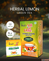 Buy Fresh Herbal Lemon Green Tea for Daily Wellness Energy