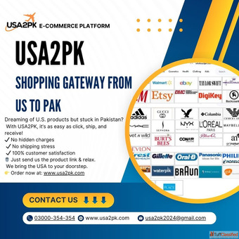Shopping Delivery from USA to Pakistan