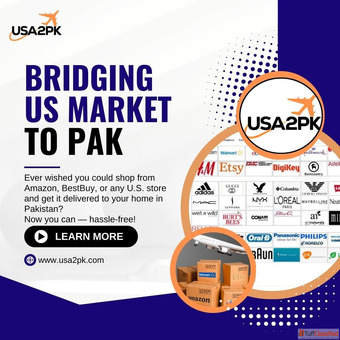 Shopping Delivery from USA to Pakistan