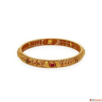 Lightweight 4 Gold Bangles in 10 Grams CMR Jewellery Designs