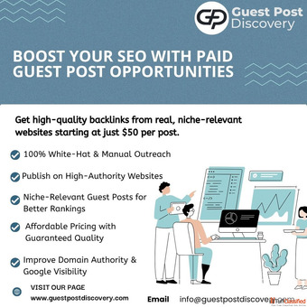 Boost Your SEO with Paid Guest Post Opportunities Increase Traffic Authority