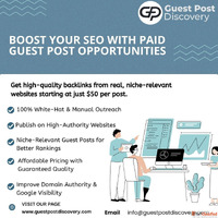 Boost Your SEO with Paid Guest Post Opportunities Increase T...