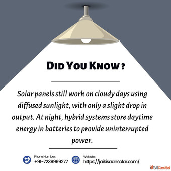 Do Solar Panels Work on Cloudy Days or in Winter