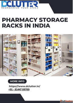 Advanced Pharmacy Storage Racks In India